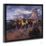 Jack Sorenson | Horse Herd in Canyon Landscape