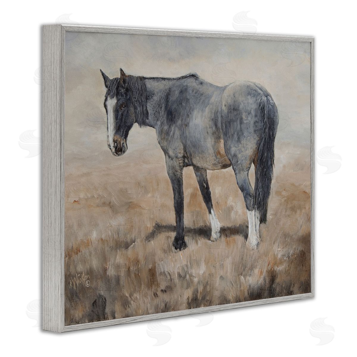 Kathy Winkler  | Gazing Horse in Countryside