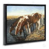 Kathy Winkler  | Horse Trio Drinking Water