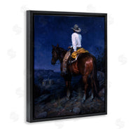 Jack Sorenson | Horse & Cowboy at Night