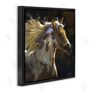 Carolyne Hawley | Windblown Horse with Feather Adornment
