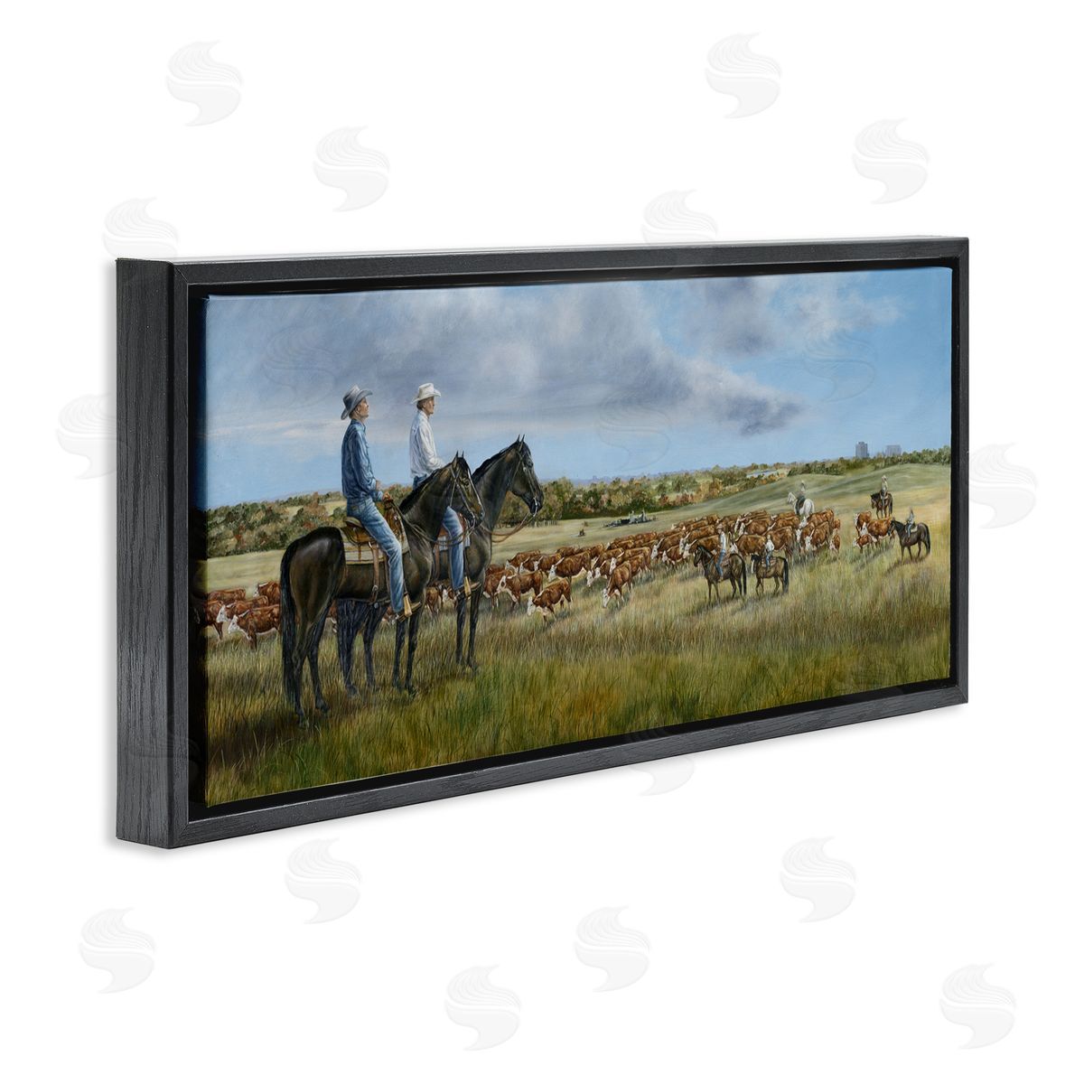 Carolyn Mock | Cowboys & Cattle in Vast Countryside