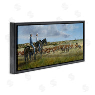 Carolyn Mock | Cowboys & Cattle in Vast Countryside