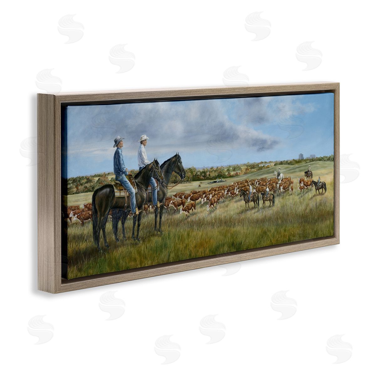 Carolyn Mock | Cowboys & Cattle in Vast Countryside