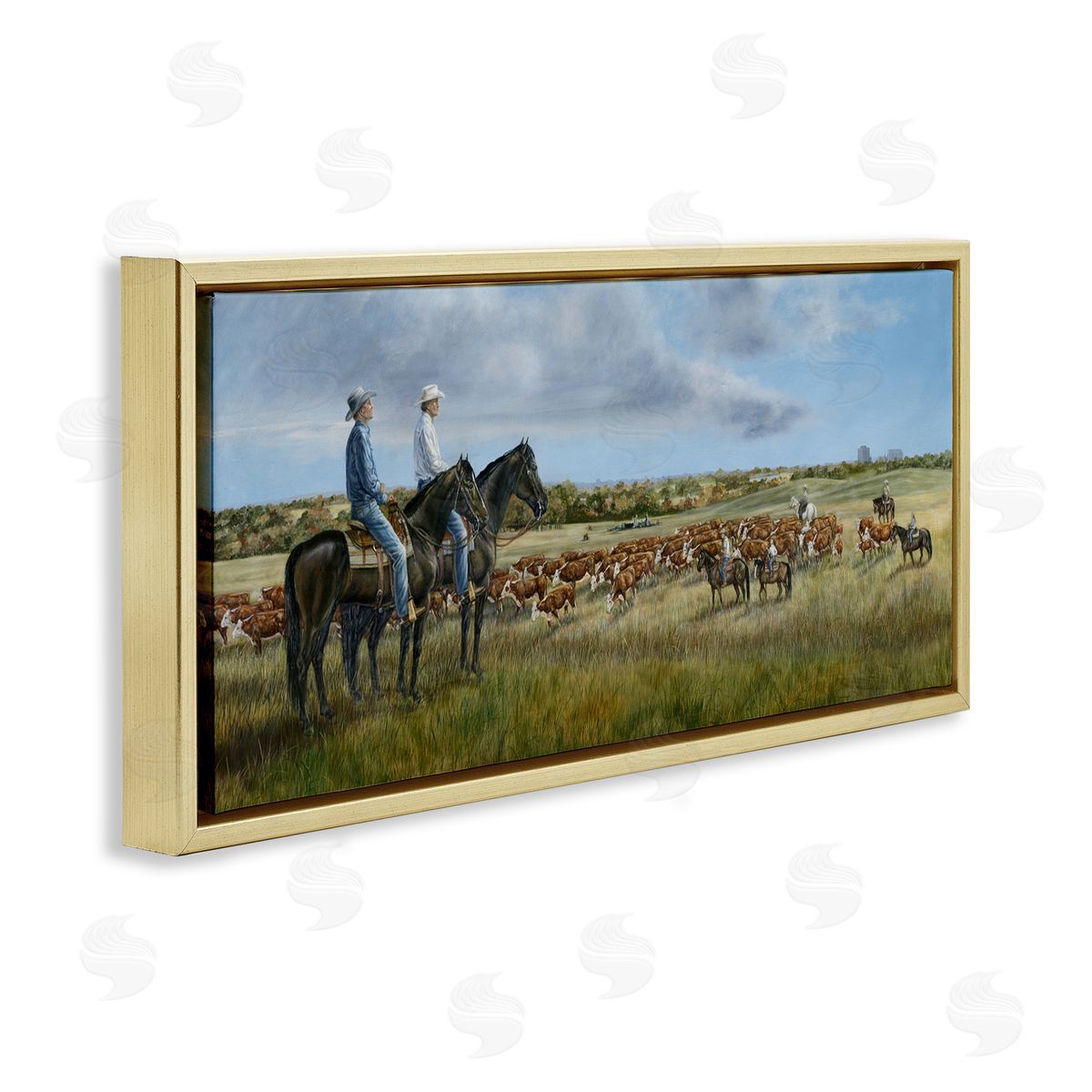 Carolyn Mock | Cowboys & Cattle in Vast Countryside