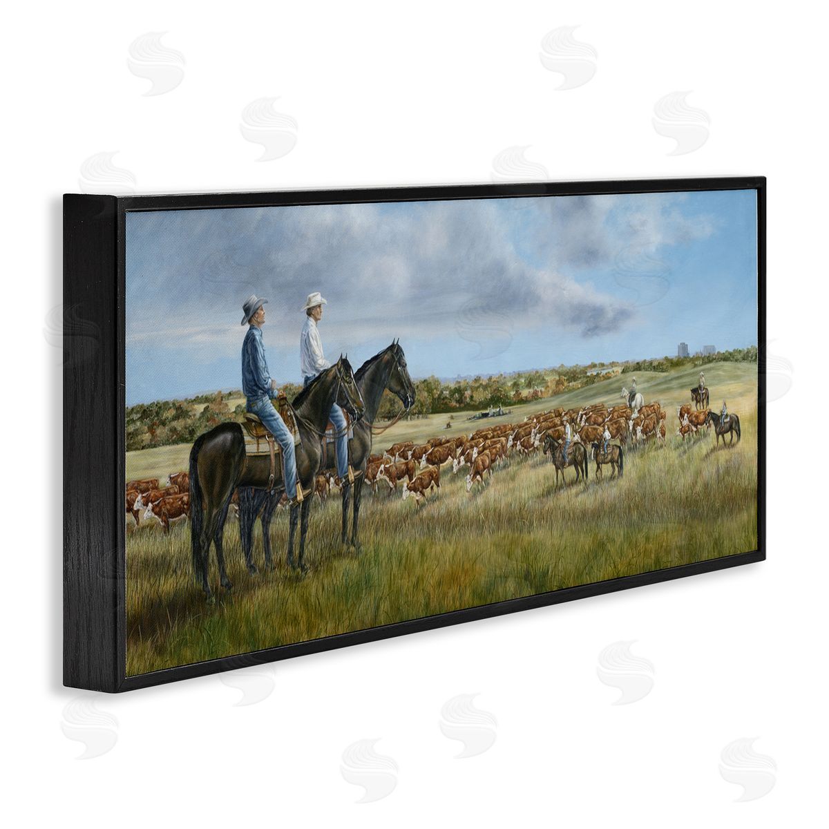 Carolyn Mock | Cowboys & Cattle in Vast Countryside