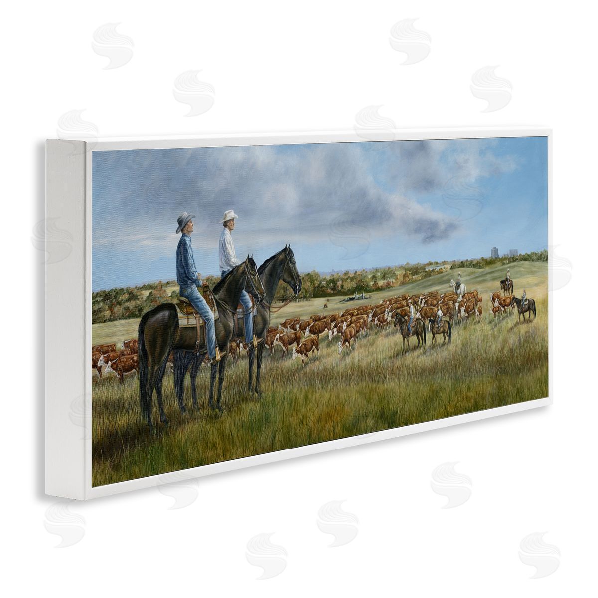Carolyn Mock | Cowboys & Cattle in Vast Countryside