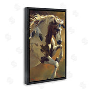 Carolyne Hawley | Rearing Horse with Feather Adornments