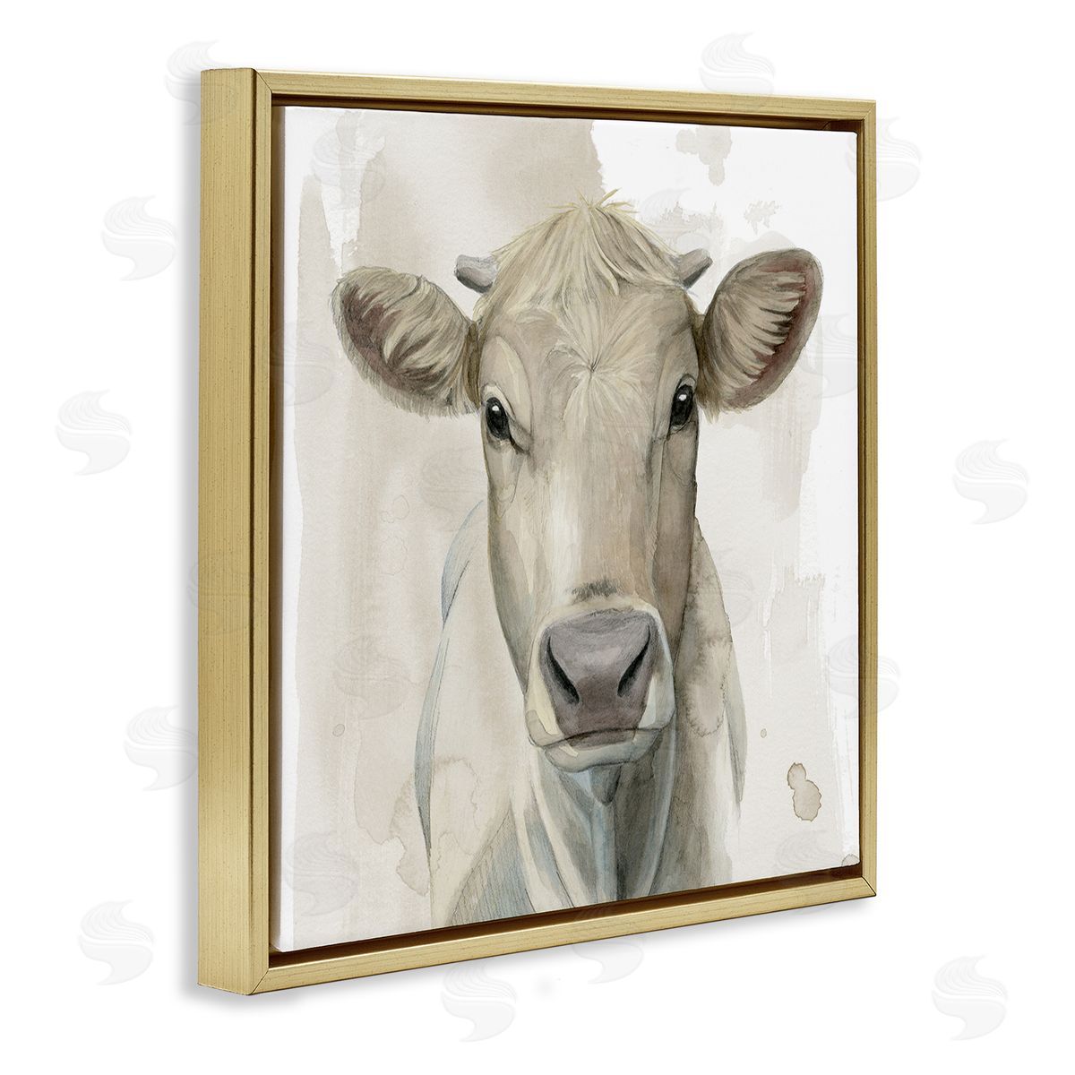 Grace Popp | Monochrome Cattle Face Portrait