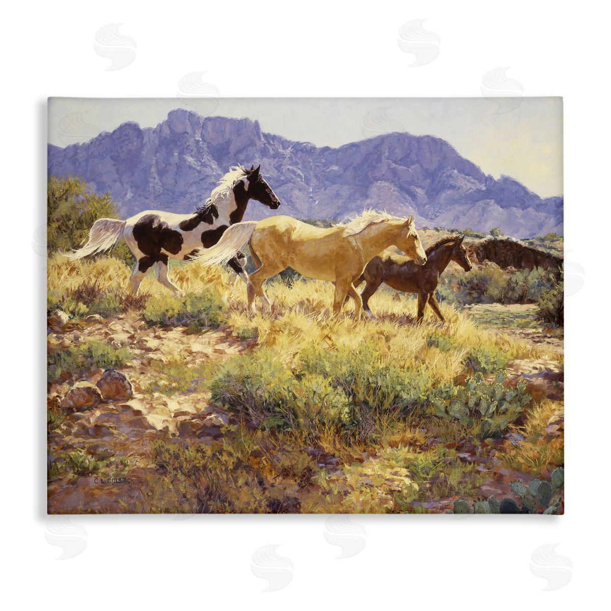 Claire Goldrick | Trotting Through Countryside Valley