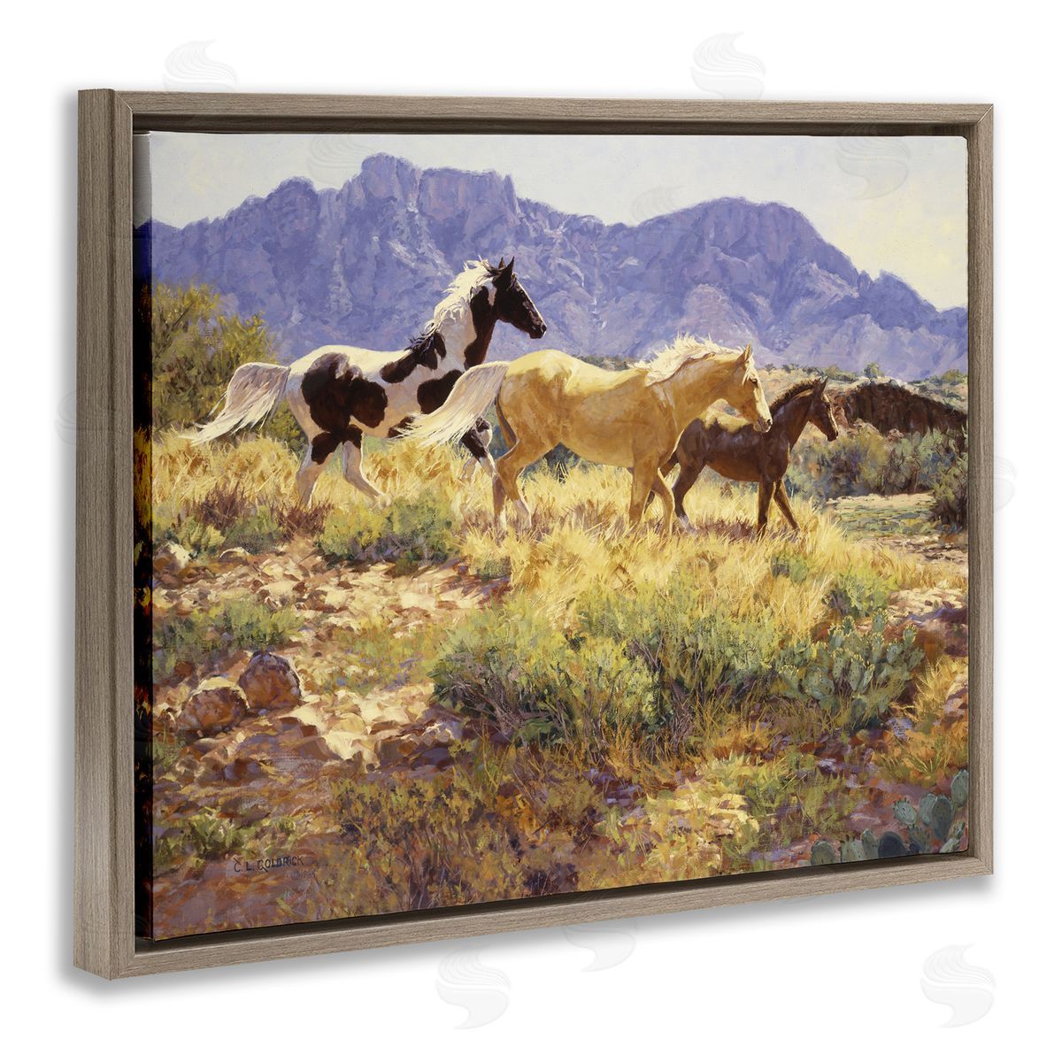 Claire Goldrick | Trotting Through Countryside Valley
