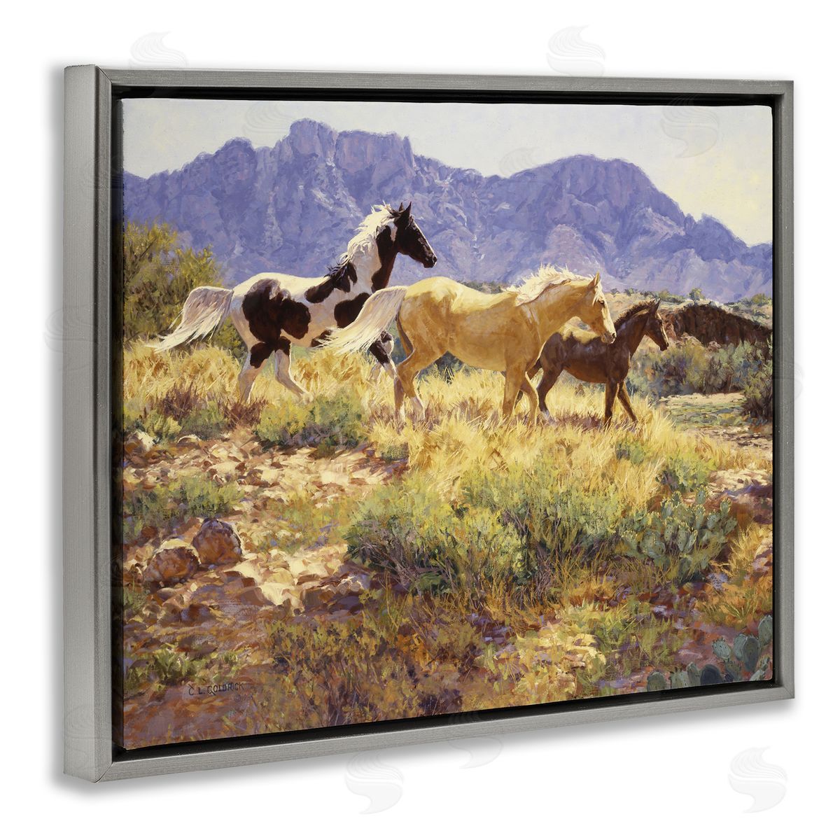 Claire Goldrick | Trotting Through Countryside Valley