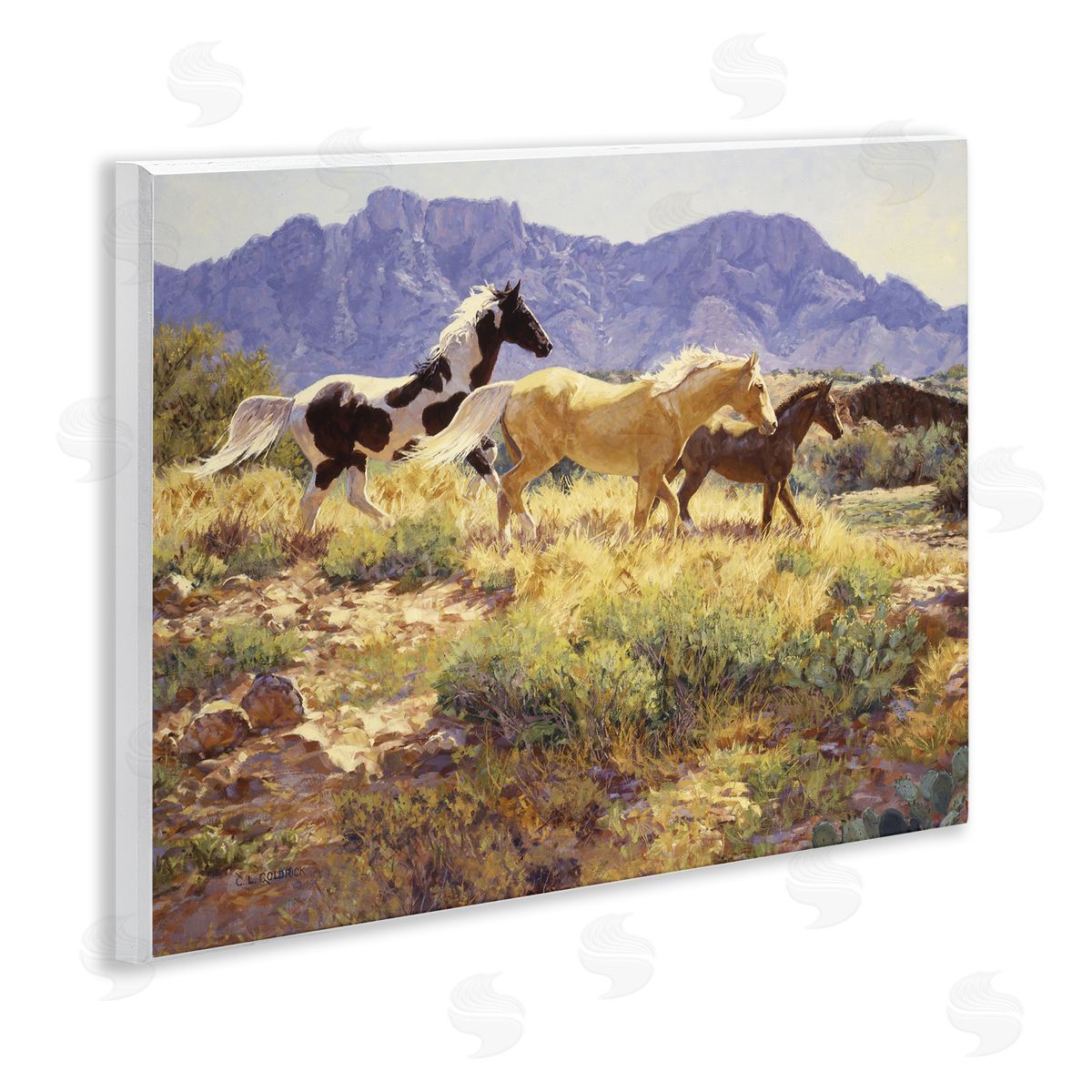 Claire Goldrick | Trotting Through Countryside Valley