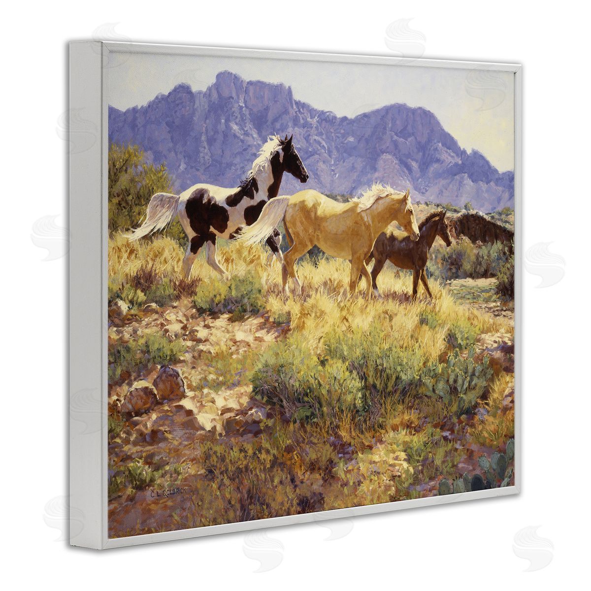 Claire Goldrick | Trotting Through Countryside Valley