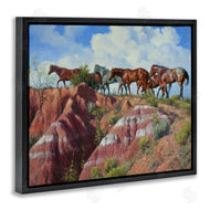 Jack Sorenson | Horses Stepping over Cliffs