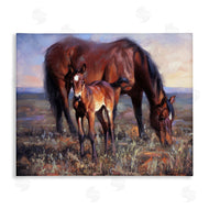 Jack Sorenson | Mother Horse & Foal Landscape