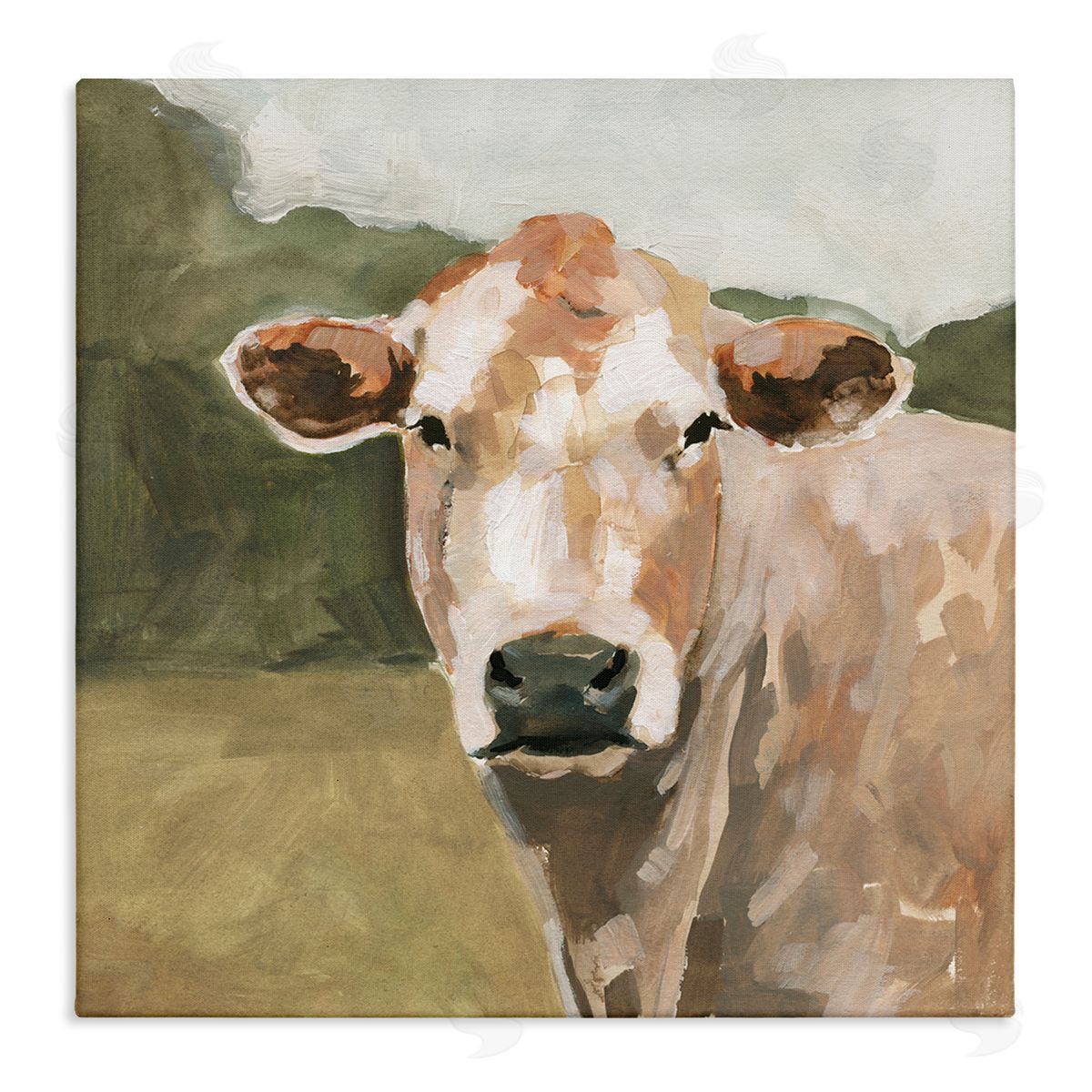 Victoria Barnes | Soft Beige Cattle Gazing