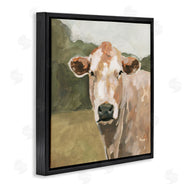 Victoria Barnes | Soft Beige Cattle Gazing