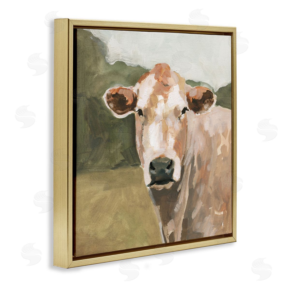Victoria Barnes | Soft Beige Cattle Gazing