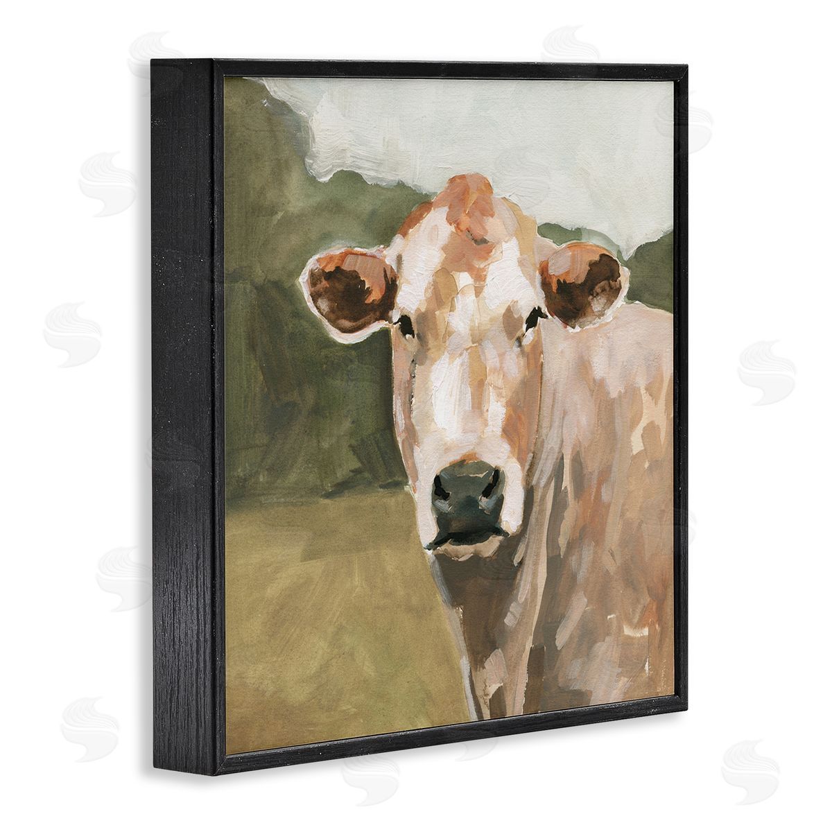 Victoria Barnes | Soft Beige Cattle Gazing