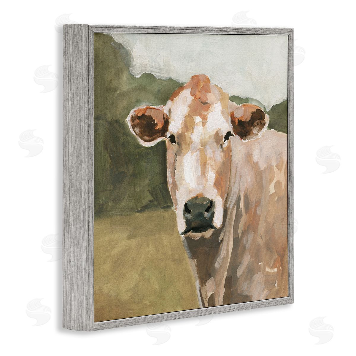 Victoria Barnes | Soft Beige Cattle Gazing
