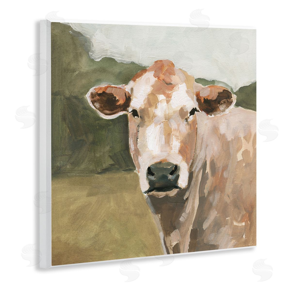 Victoria Barnes | Soft Beige Cattle Gazing