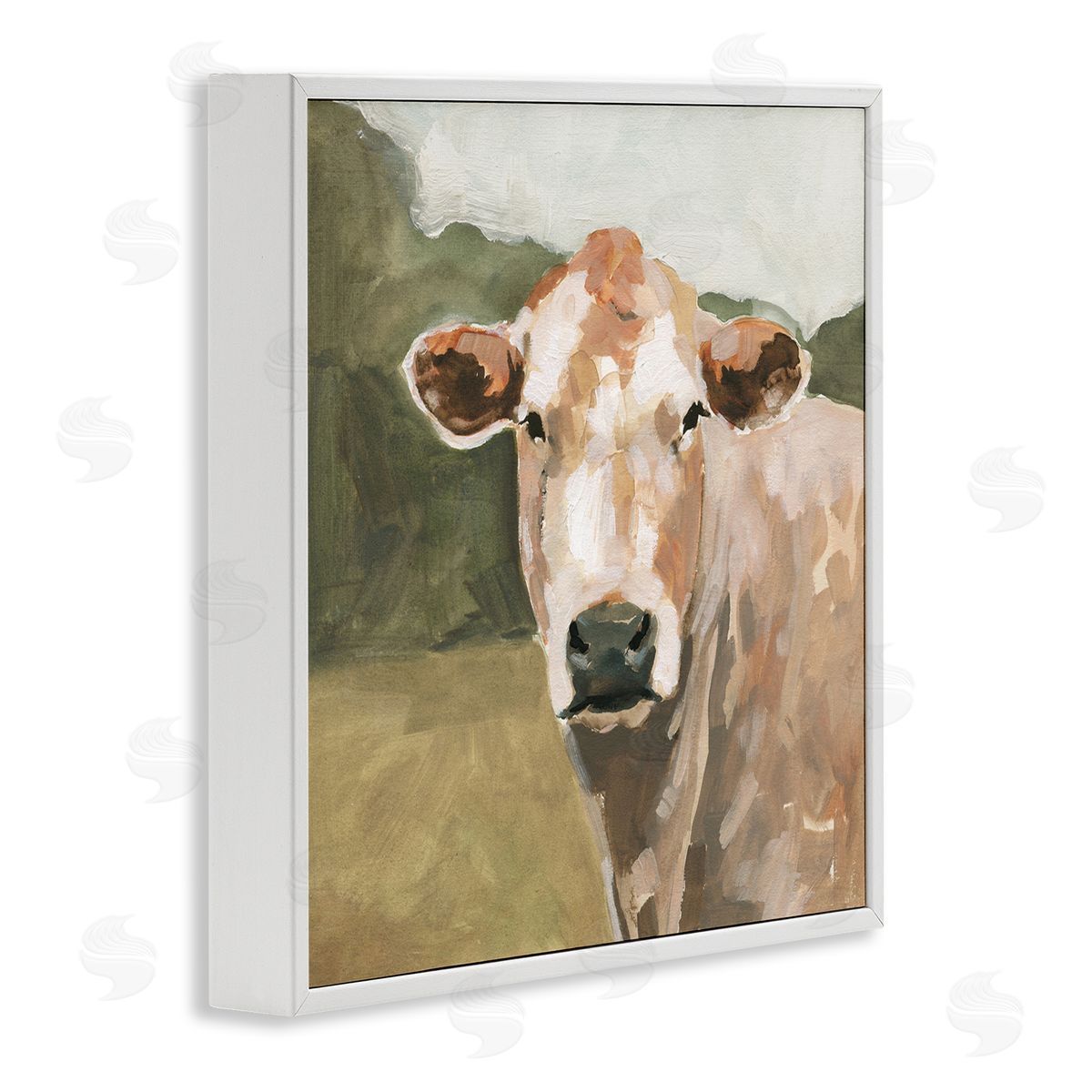 Victoria Barnes | Soft Beige Cattle Gazing
