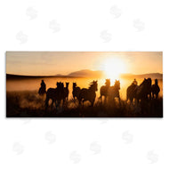 PHBurchett | Cowboy Silhouettes at Sunset