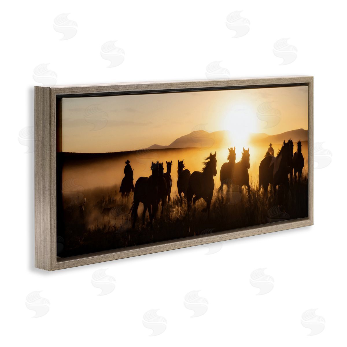 PHBurchett | Cowboy Silhouettes at Sunset