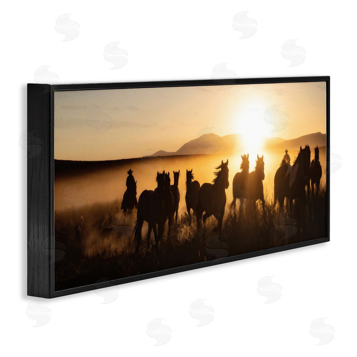 PHBurchett | Cowboy Silhouettes at Sunset