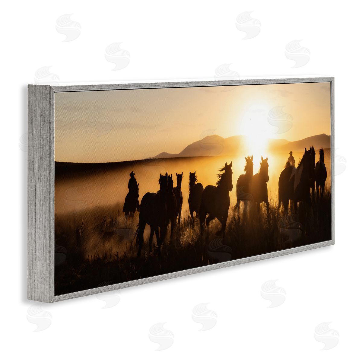 PHBurchett | Cowboy Silhouettes at Sunset