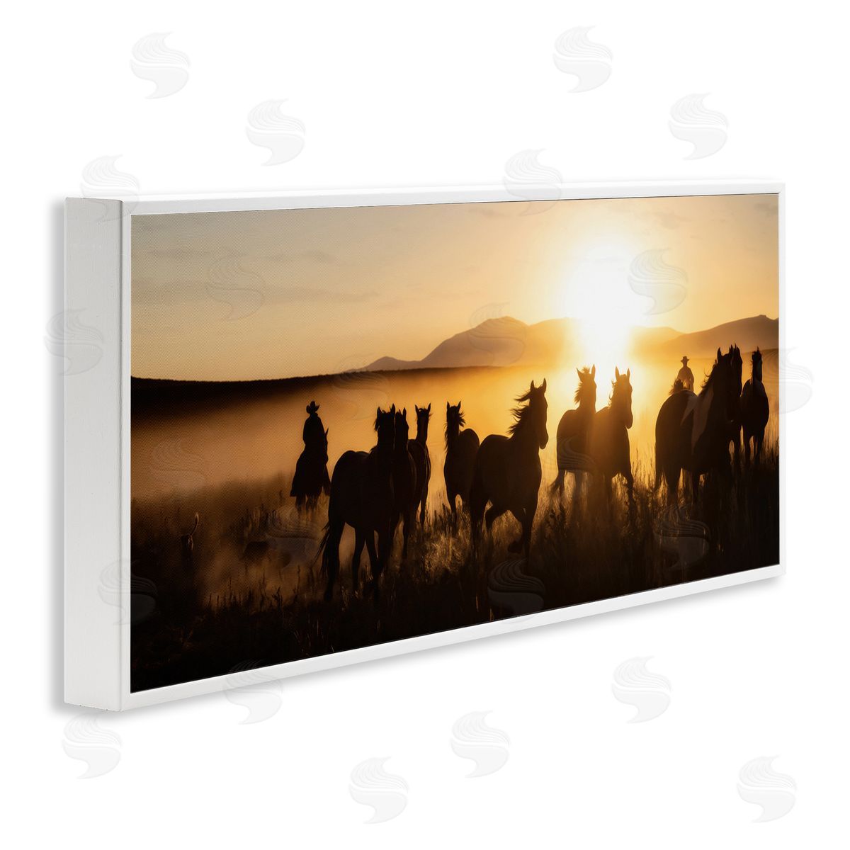 PHBurchett | Cowboy Silhouettes at Sunset