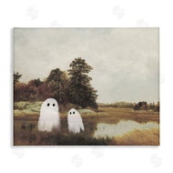 Victoria Barnes | Ghost Pair in Autumn Countryside