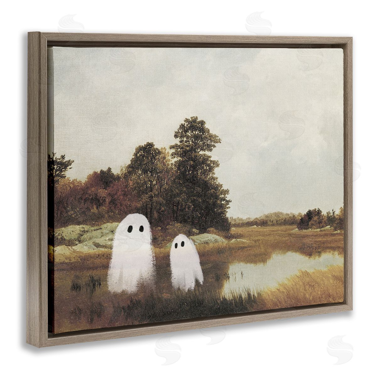Victoria Barnes | Ghost Pair in Autumn Countryside