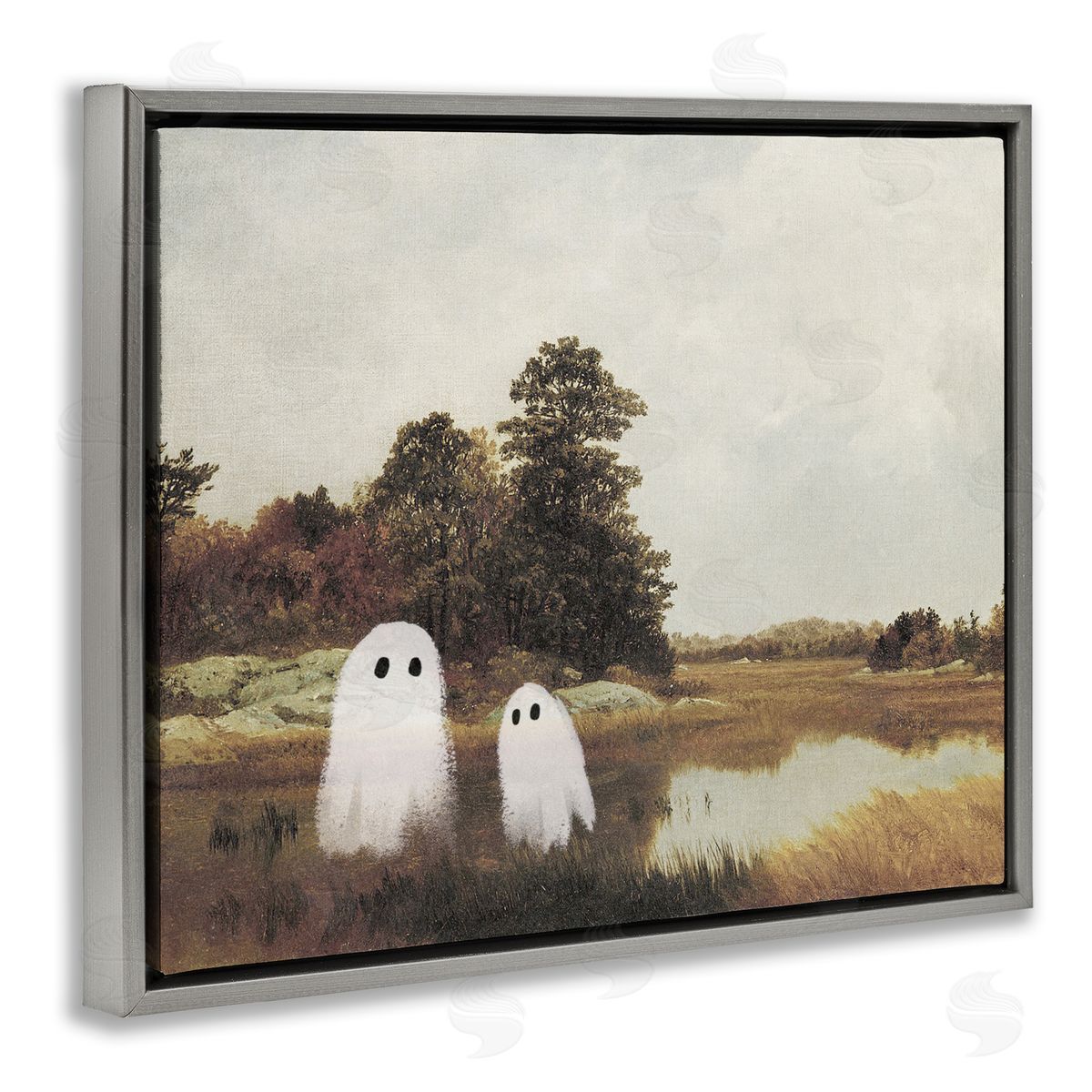 Victoria Barnes | Ghost Pair in Autumn Countryside