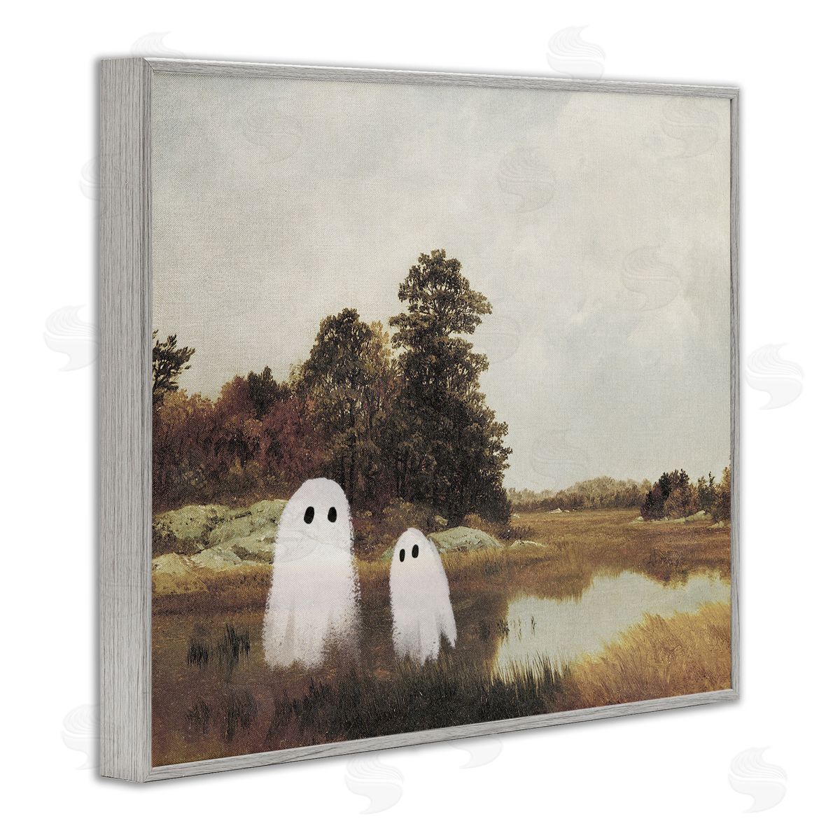 Victoria Barnes | Ghost Pair in Autumn Countryside
