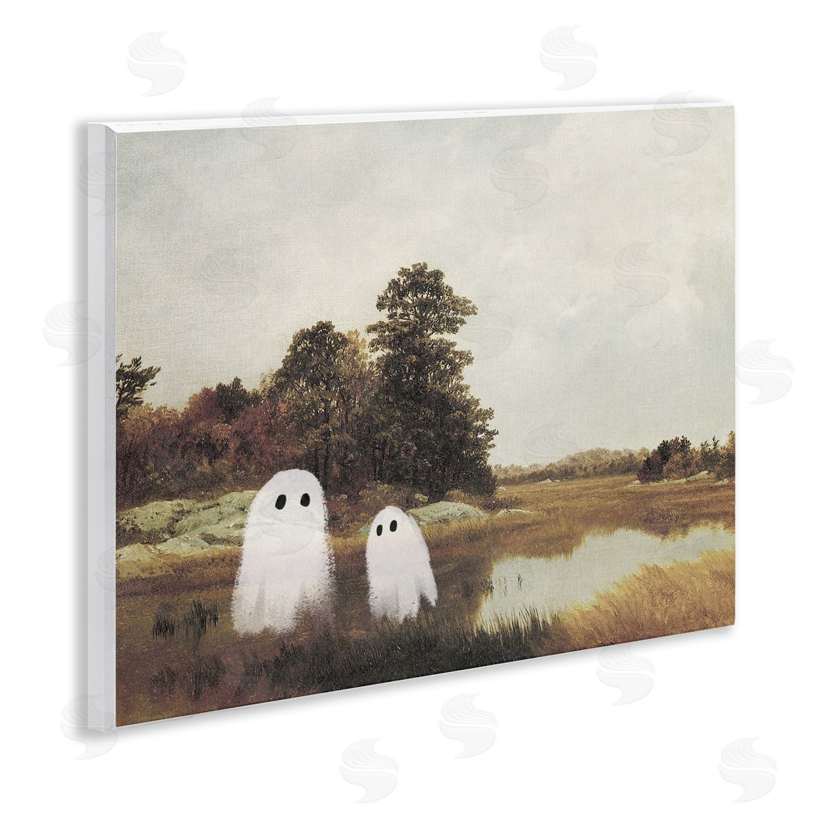Victoria Barnes | Ghost Pair in Autumn Countryside