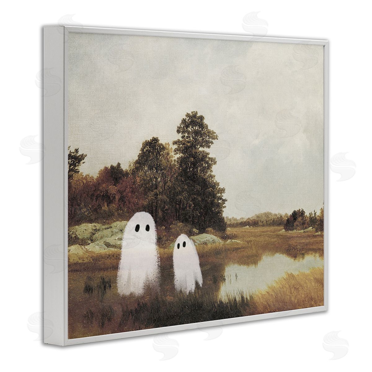Victoria Barnes | Ghost Pair in Autumn Countryside