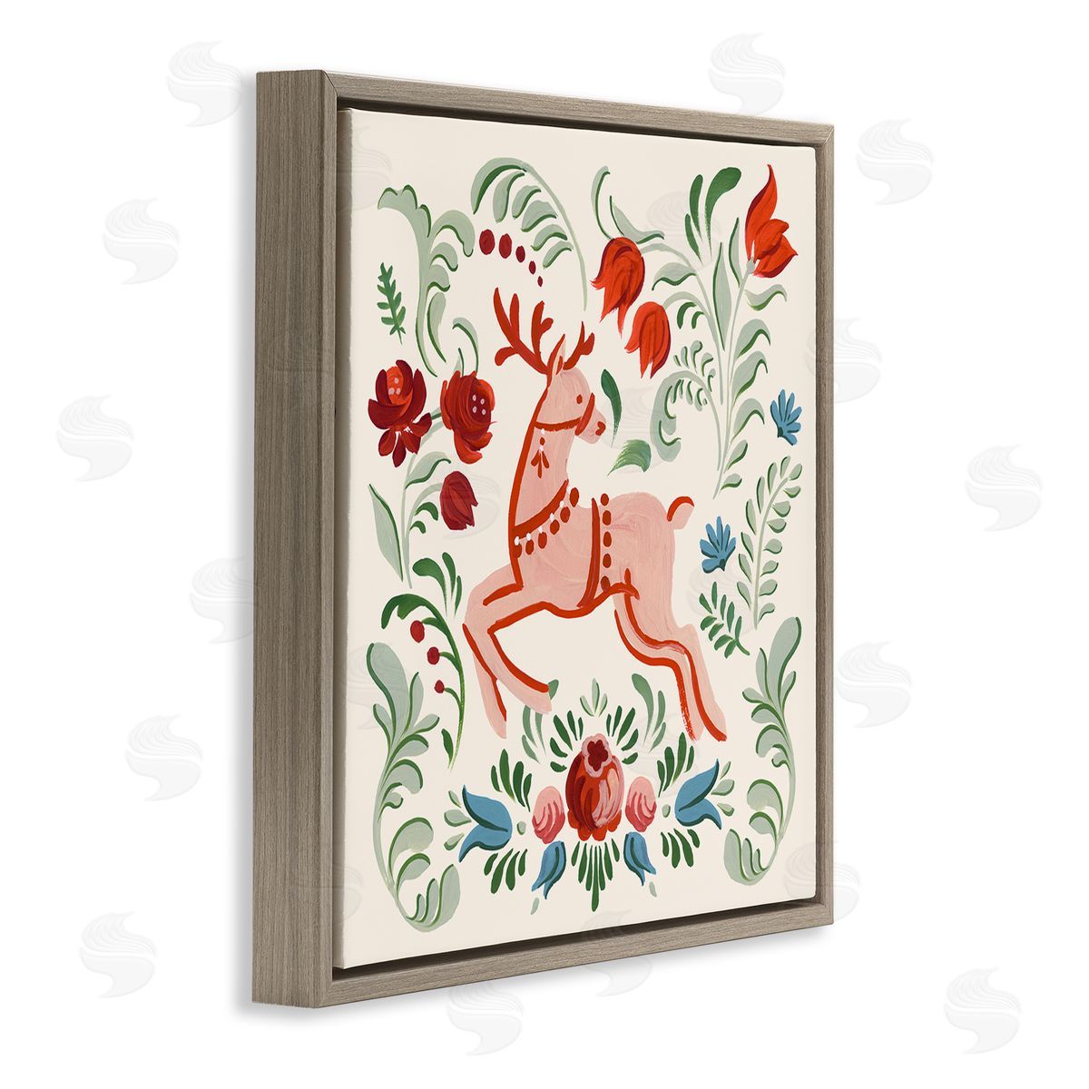 Victoria Barnes | Festive Floral Reindeer
