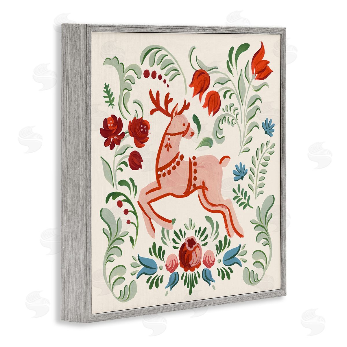 Victoria Barnes | Festive Floral Reindeer