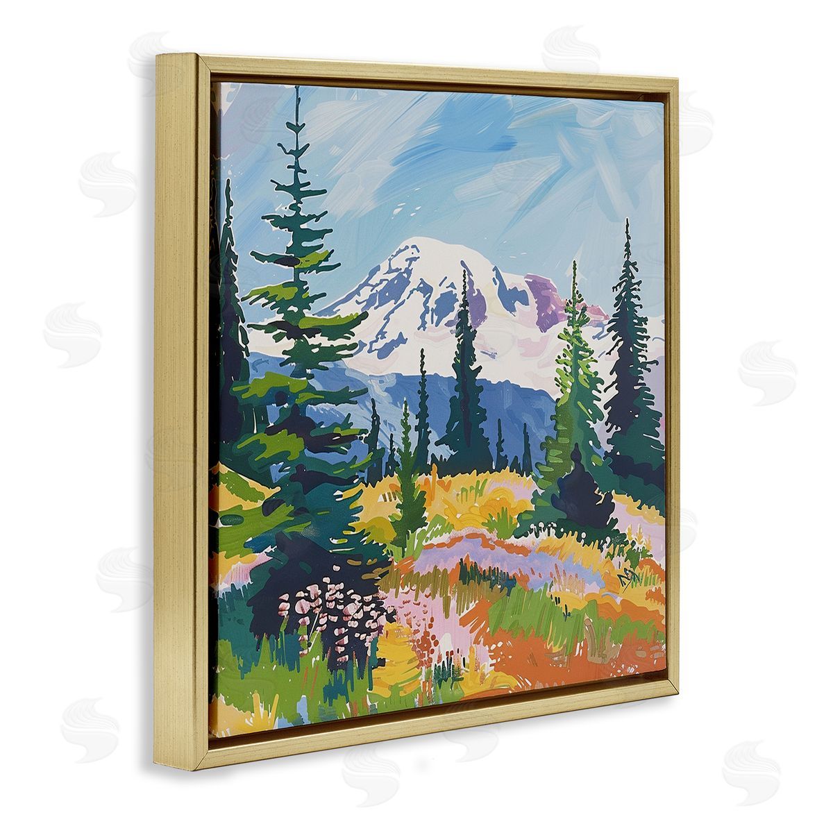 Walker Noble | Modern Snow Capped Mountain