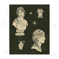Victoria Barnes | Modern Dark Academia Statues