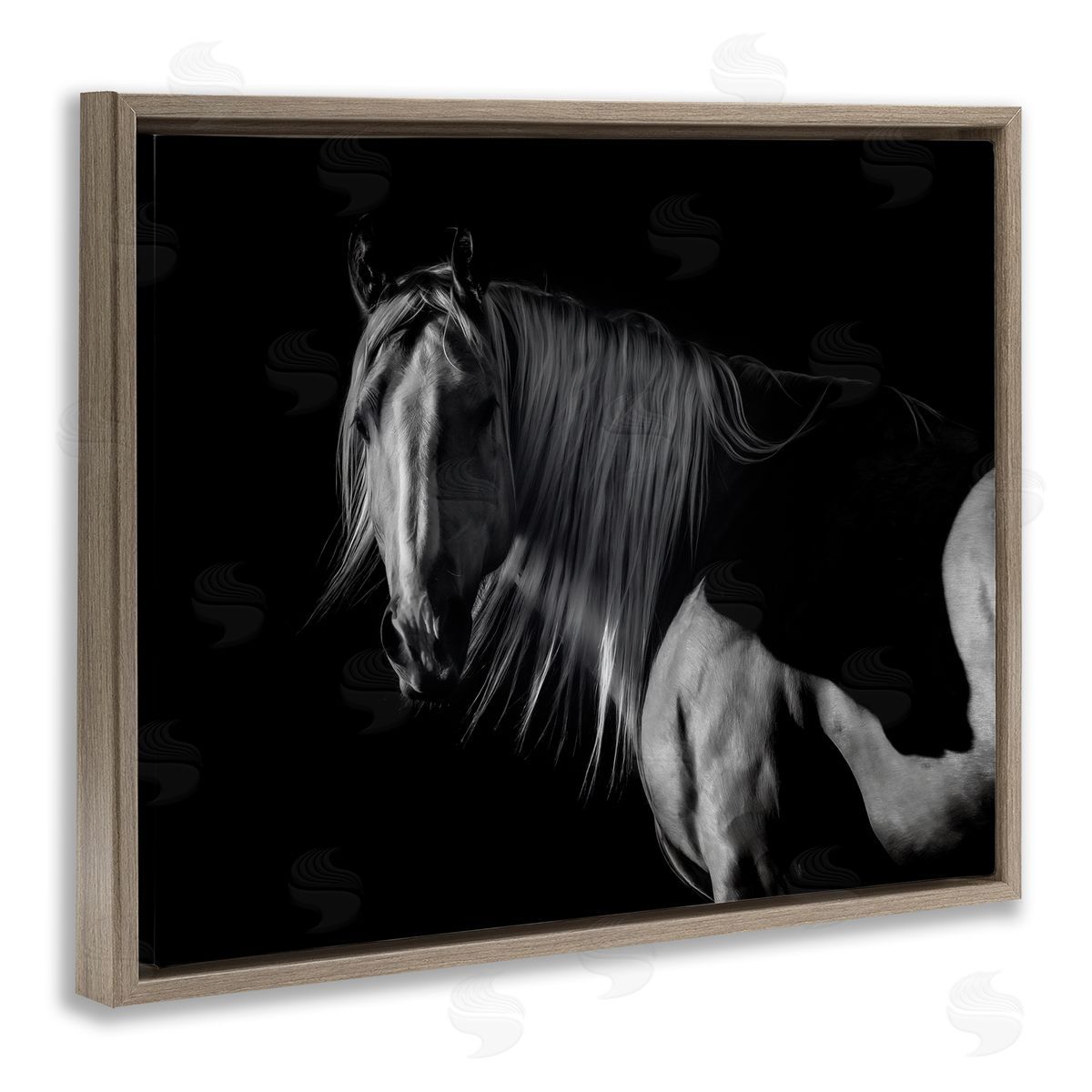 PHBurchett | Stoic Horse in Dark Lighting