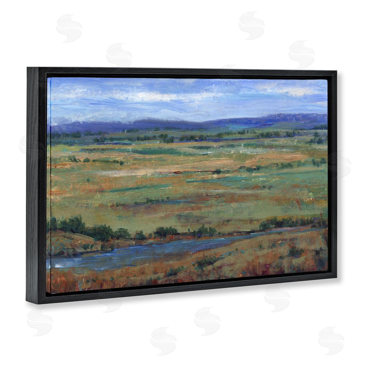 Tim OToole | Flowing River by Mountains