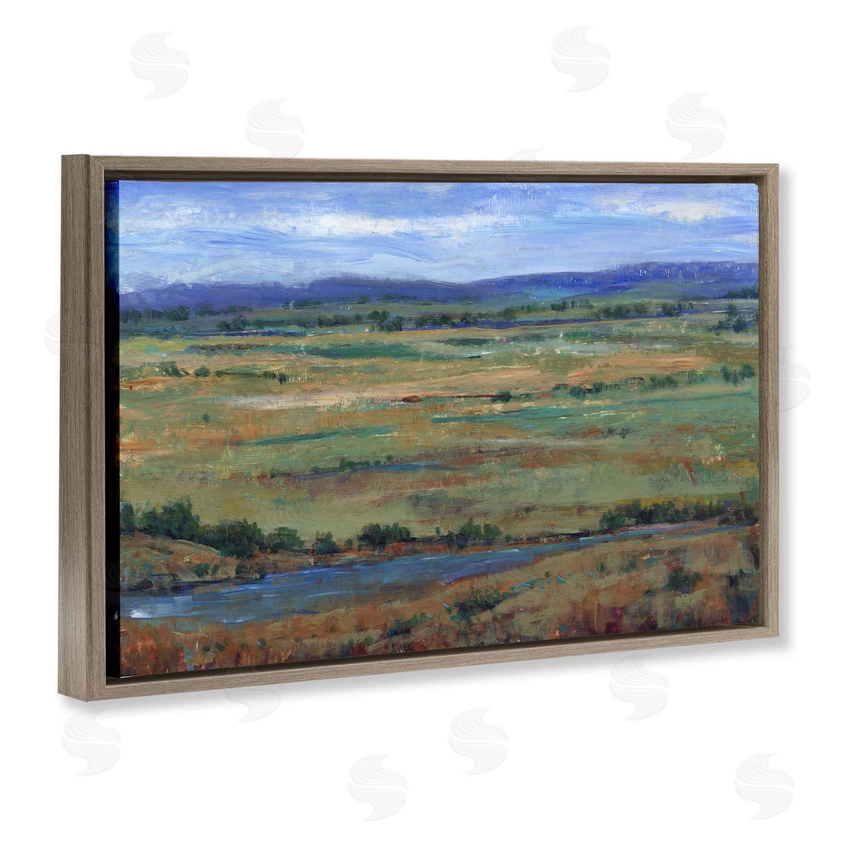 Tim OToole | Flowing River by Mountains