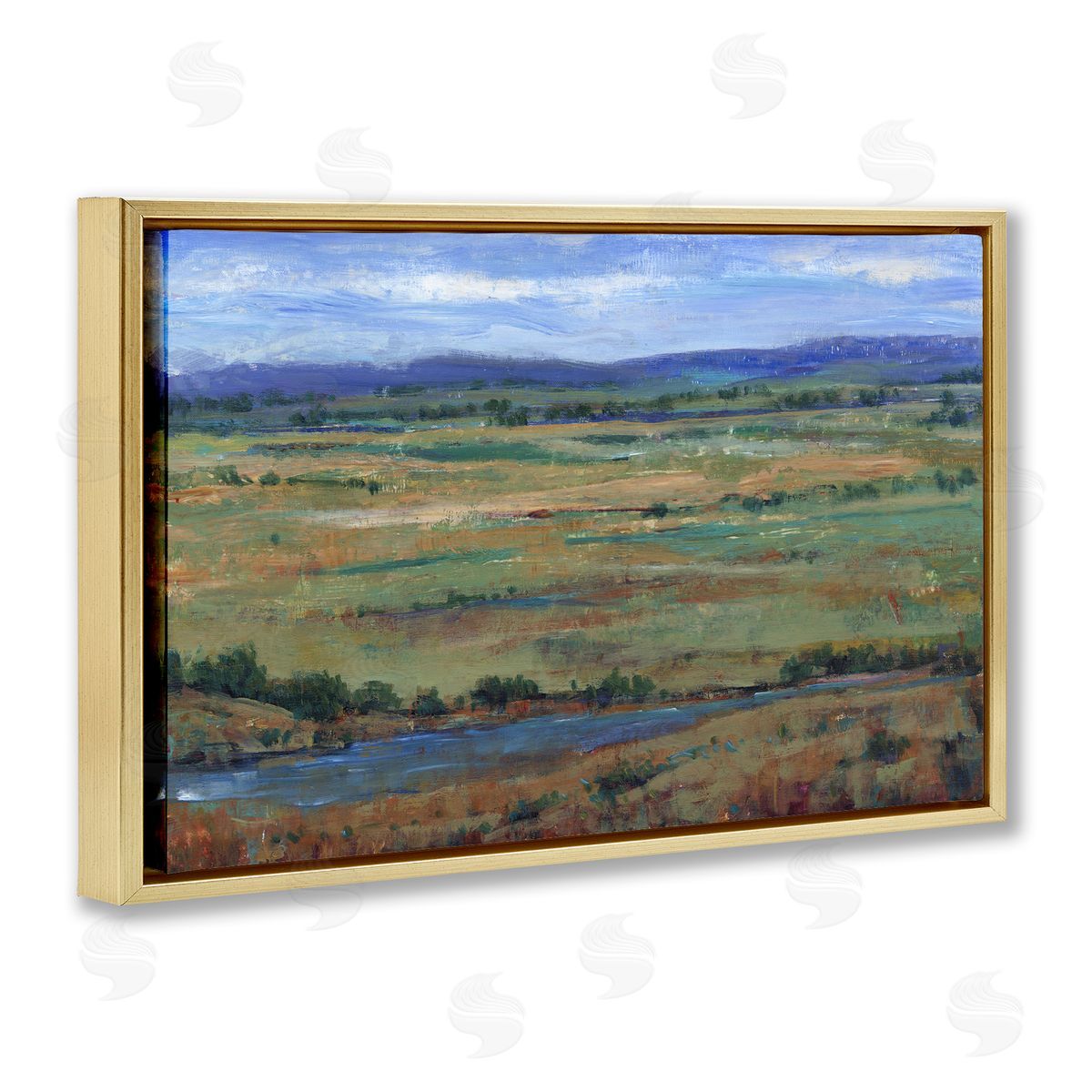 Tim OToole | Flowing River by Mountains