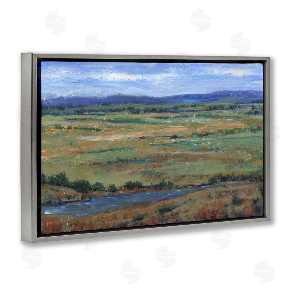 Tim OToole | Flowing River by Mountains