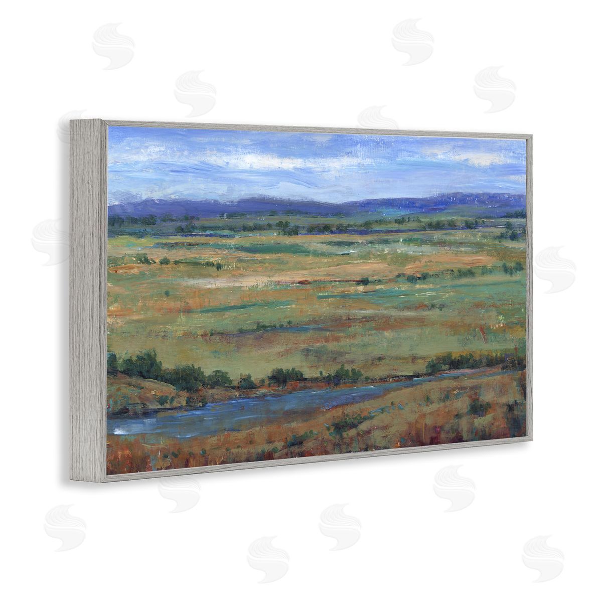 Tim OToole | Flowing River by Mountains