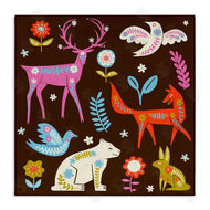 Hannah Moren | Forest Folk Animals with Florals