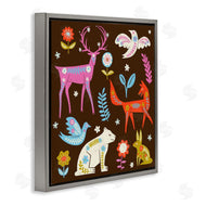 Hannah Moren | Forest Folk Animals with Florals